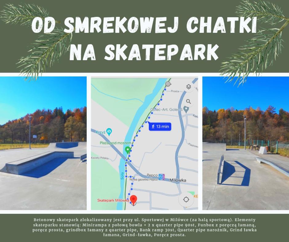 Smrekowa Chatka W Milowce Milowka Bagian luar foto